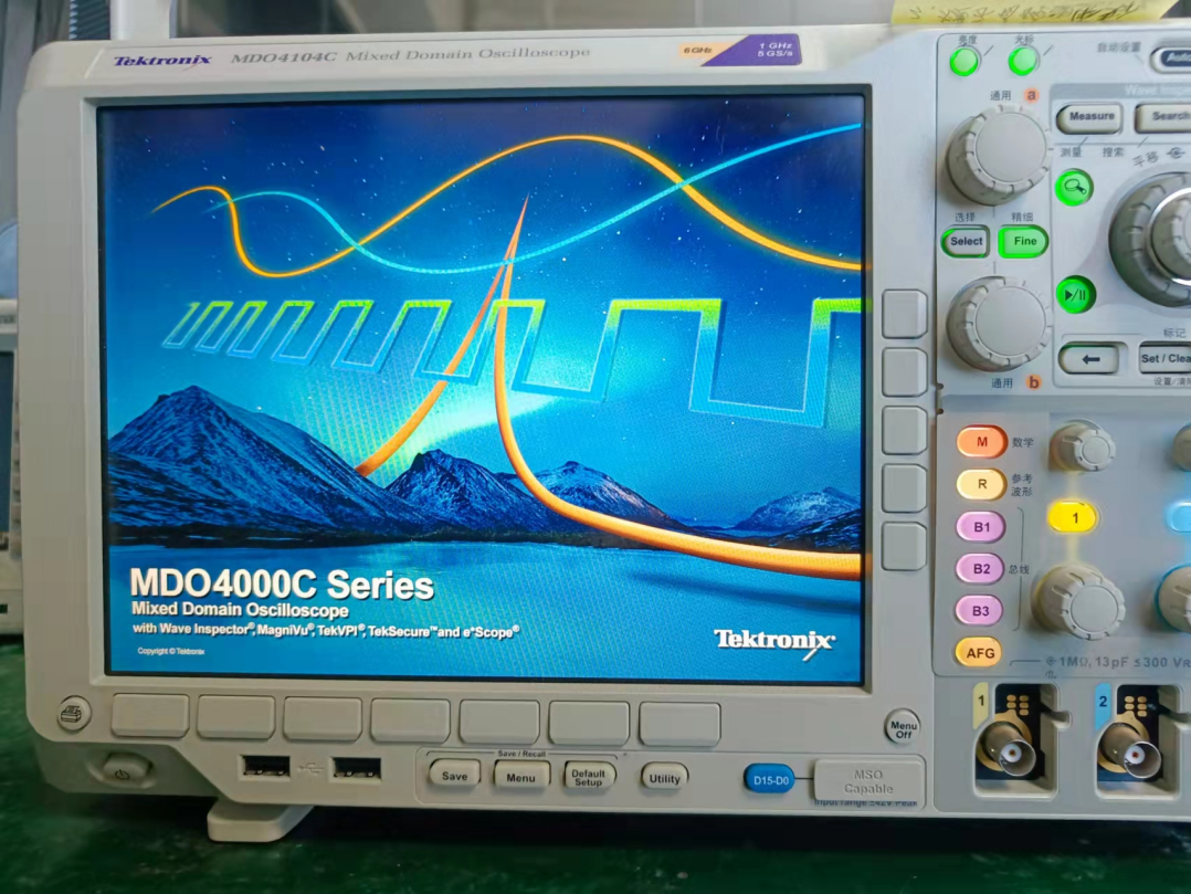 混合域示波器MDO4104C维修案例